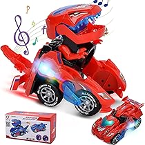 変形恐竜の車 車 おもちゃ 恐竜変身車 電動RCカー 緑 Amazon.co.jp: KJIXYUNG 変形恐竜の車 車 おもちゃ スプレー恐竜